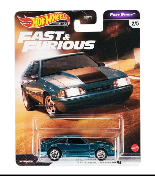 Hot wheels '92 Ford Mustang from Fast and Furious
